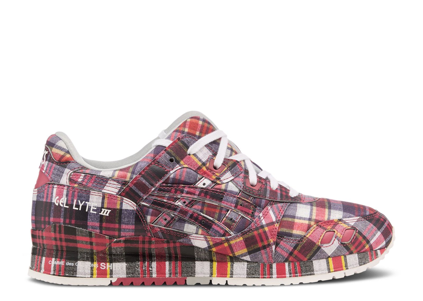 ASICS x Comme des Garcons SHIRT ☆ Gel-Lyte 3 ‘07 ‘Plaid’ Comme Des Garçons SHIRT X Gel Lyte 3 '07 Remastered 'Red