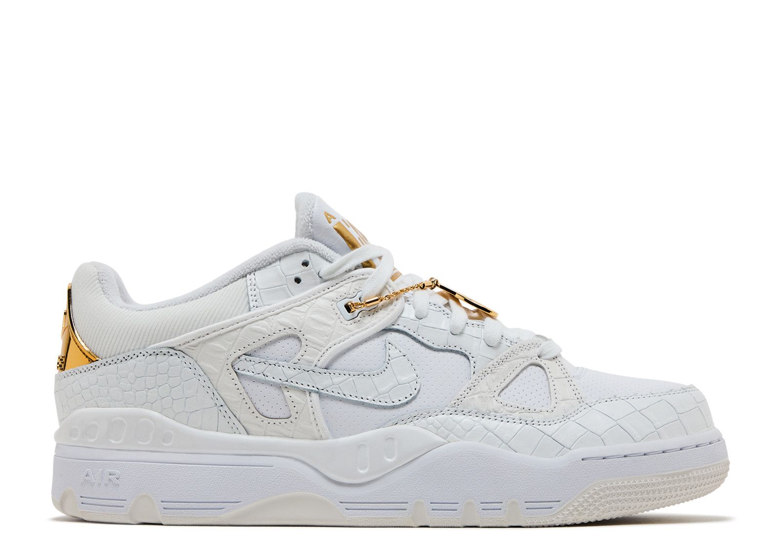 Nigo x Air Force 3 Low 'White Metallic Gold'