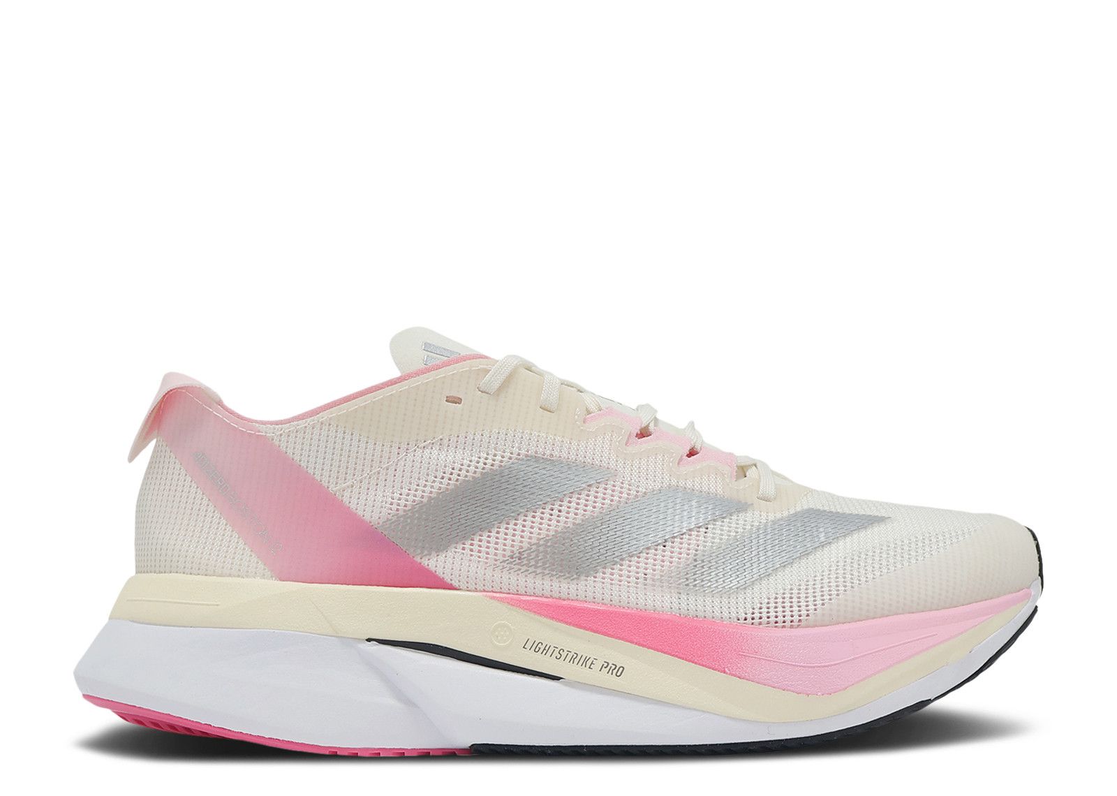 Adidas Adizero Boston 12 'Chalk White Clear Pink'