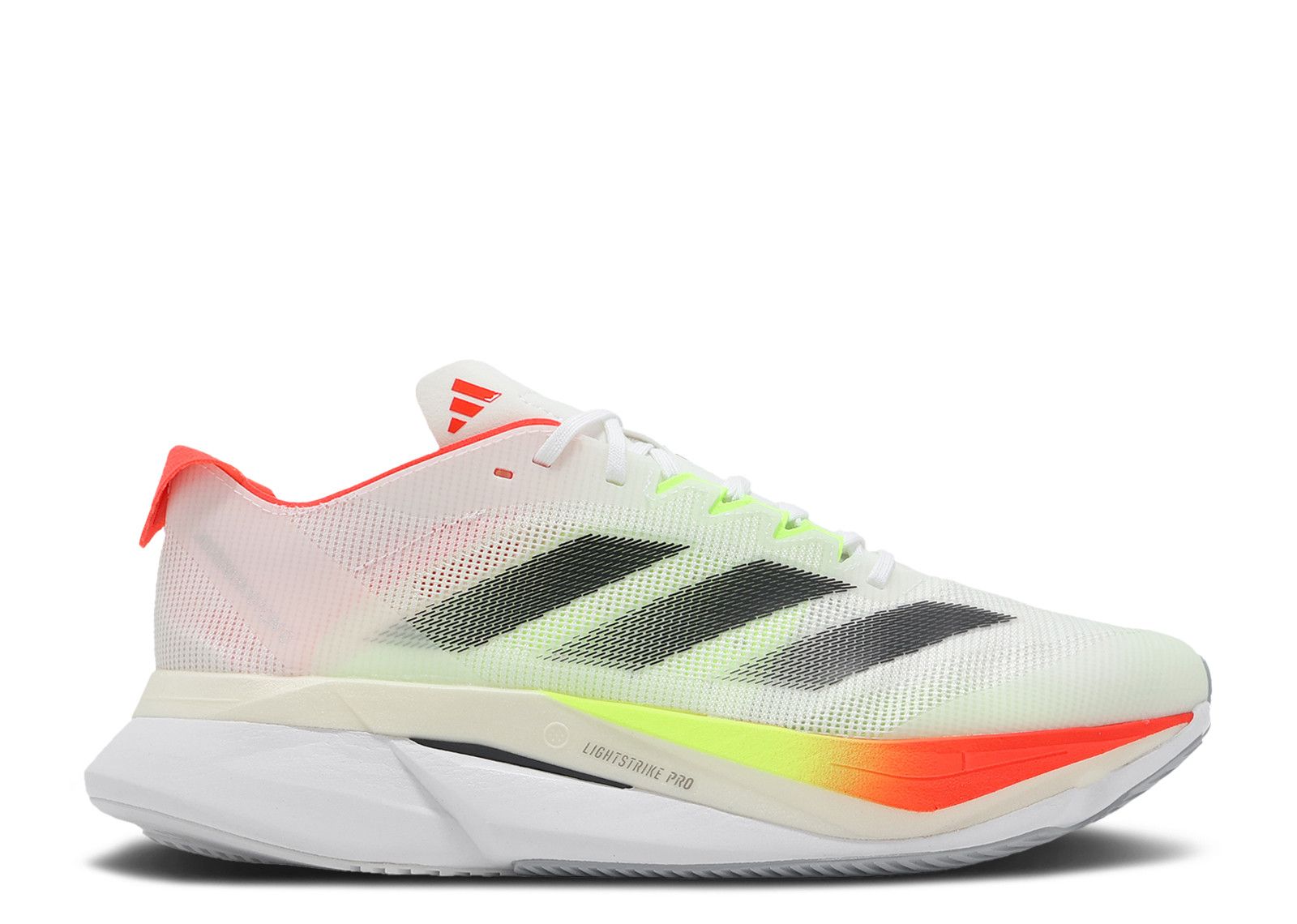 Adidas Adizero Boston 12 'White Black Lucid Red'