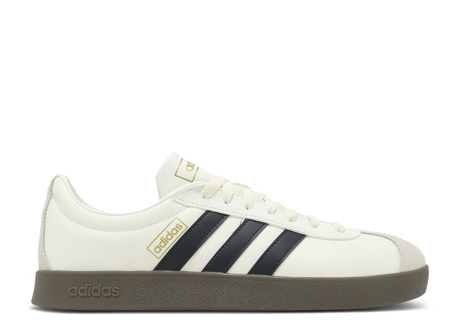 VL Court 2.0 'Cream Black Gum' - Adidas - JI0497 - cream white/core black/gum  | Flight Club Japan