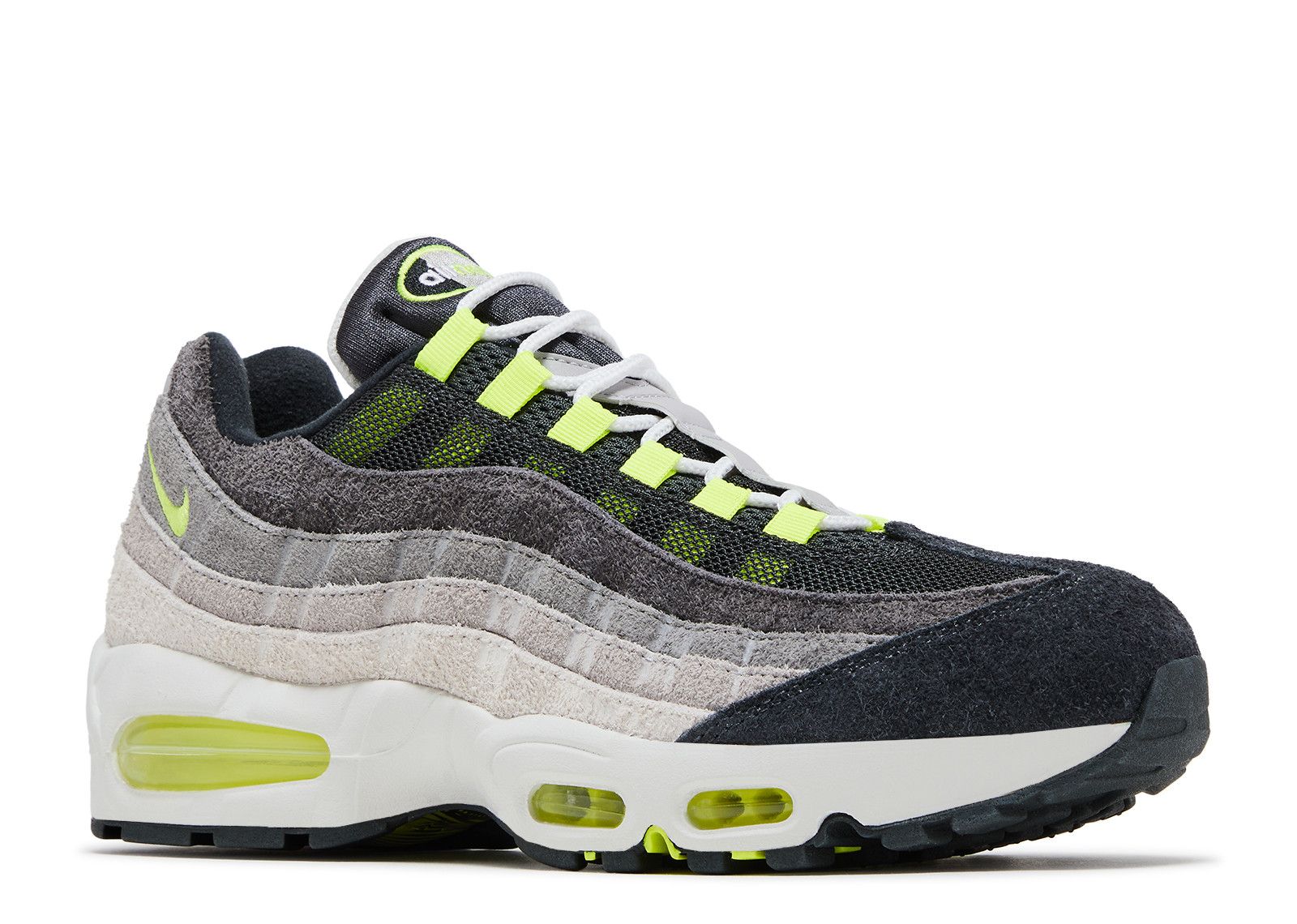 Air Max 95 OG 'Reverse Neon' - Nike - HM4738 001 - anthracite/neon