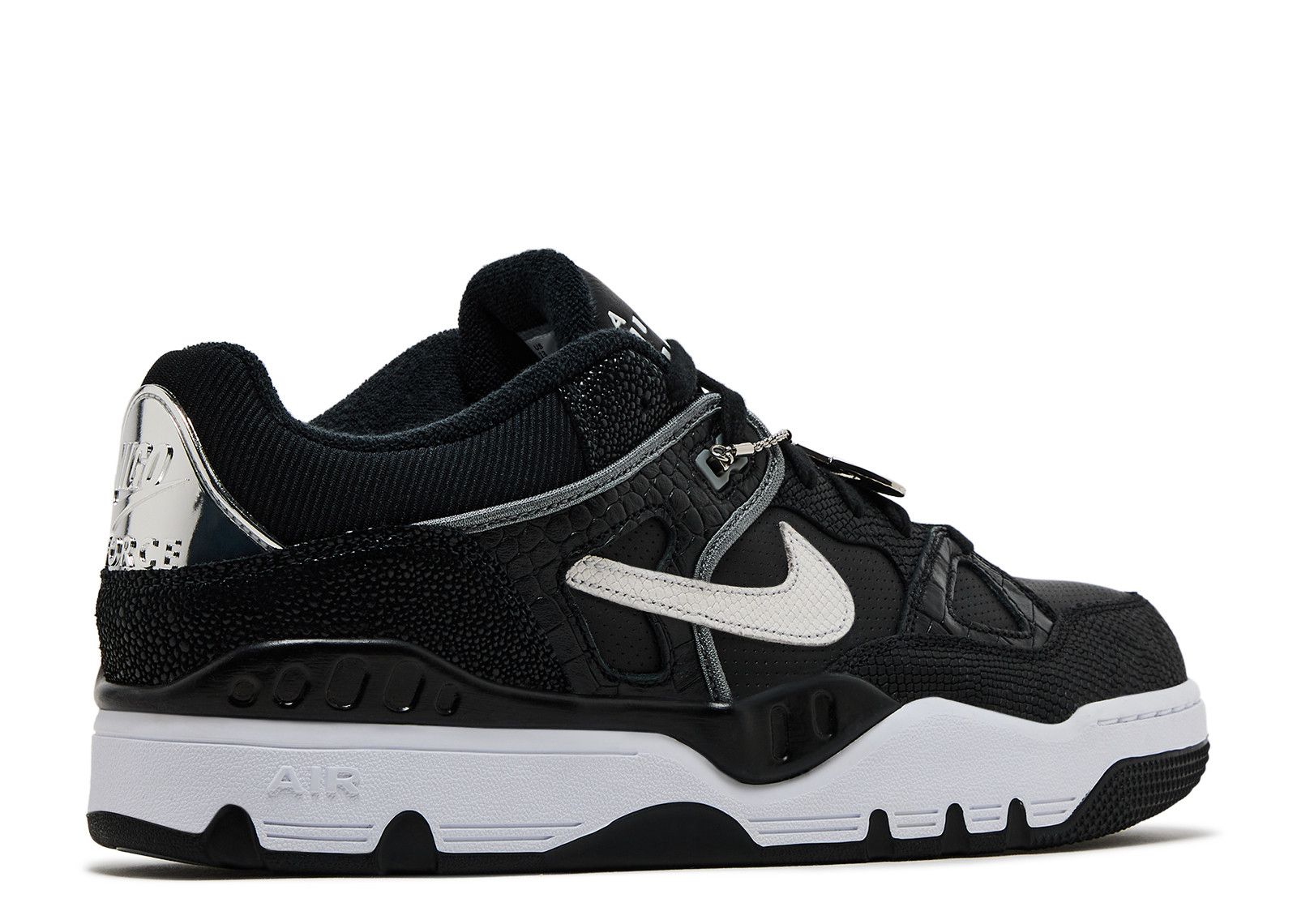 Nigo X Air Force 3 Low 'Black Croc' - Nike - HF7630 001 - black