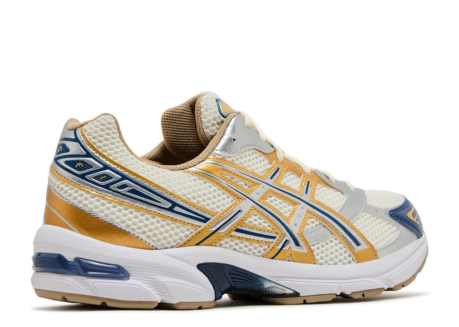 Asics Cream, Yellow & Blue Trail Running Shoes Amazon.com | ASICS Men main image 2
