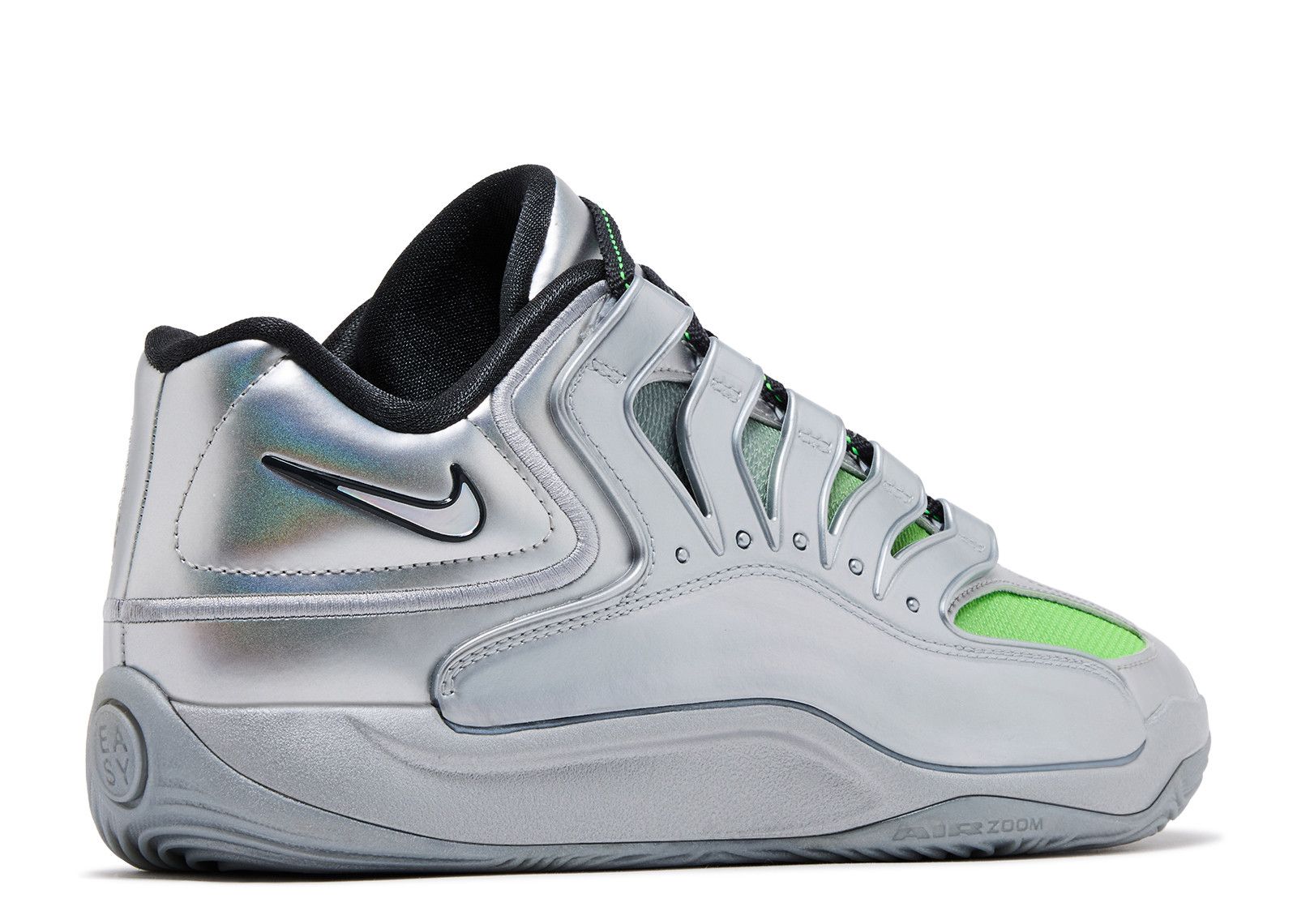KD 18 EP 'EYBL' - Nike - IF2518 001 - metallic silver/green strike