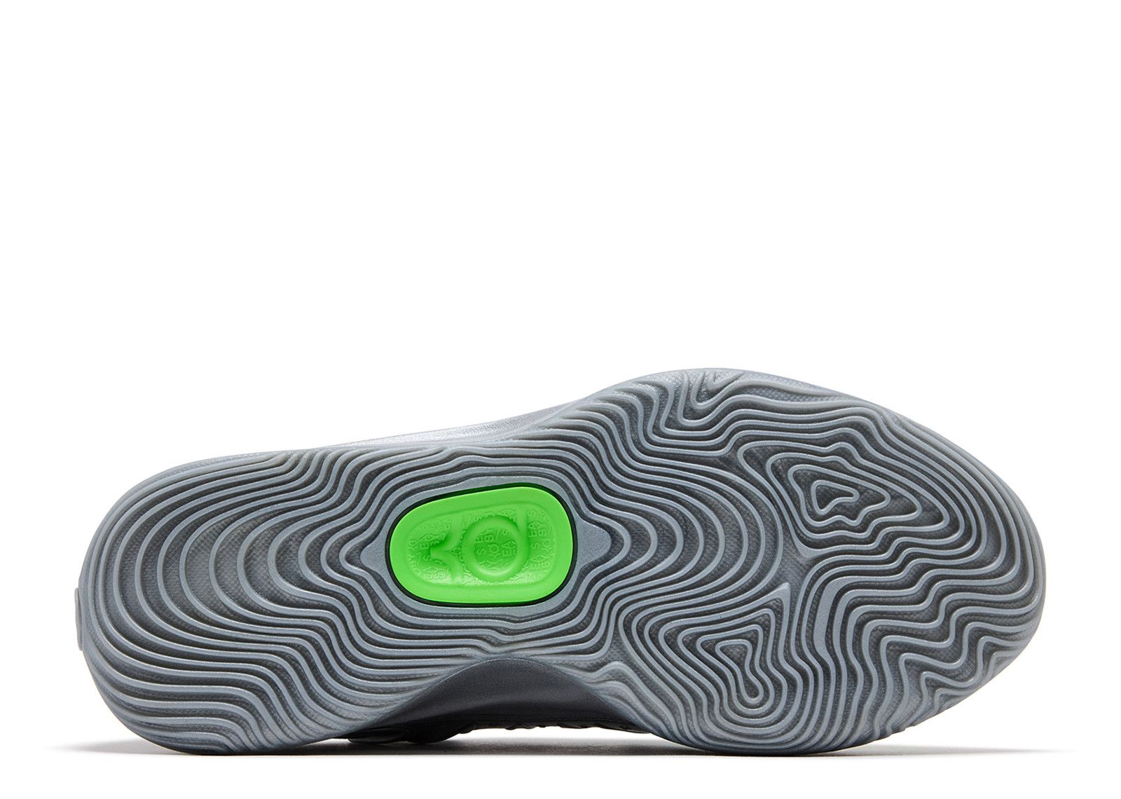 KD 18 EP 'EYBL' - Nike - IF2518 001 - metallic silver/green strike