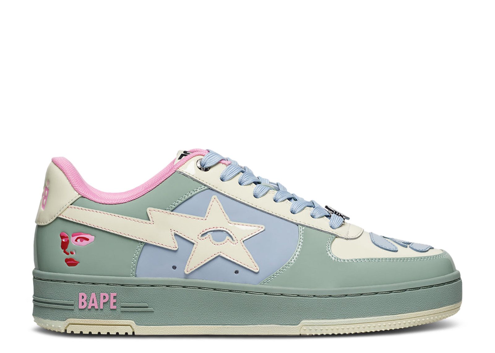 KidSuper X Bapesta 'Multi Color' - BAPE - 1L23191912 MUL - multi