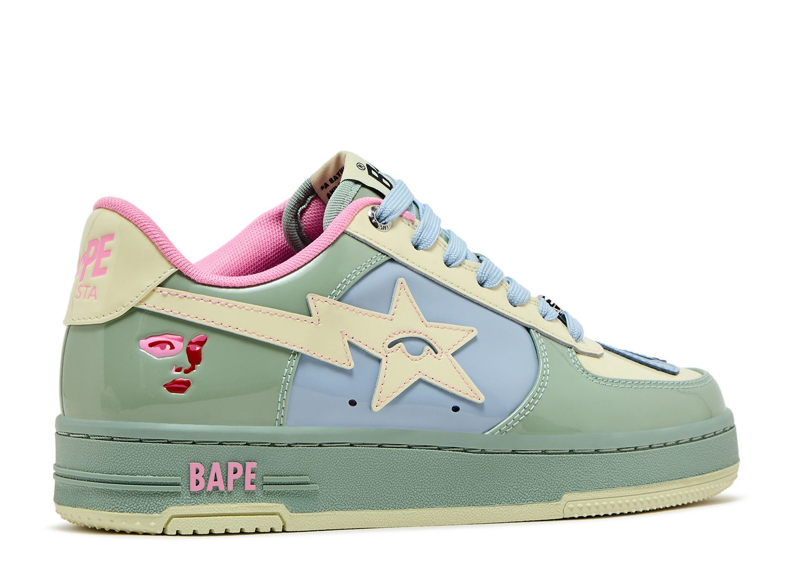 KidSuper X Bapesta 'Multi Color' - BAPE - 1L23191912 MUL - multi