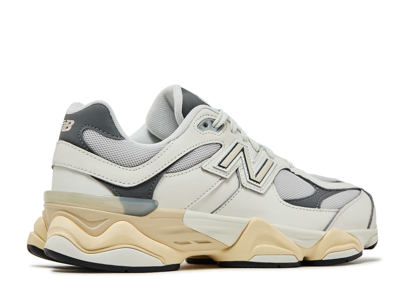 New Balance 9060 Big Kid Wide 'Sea Salt Castlerock' - New Balance