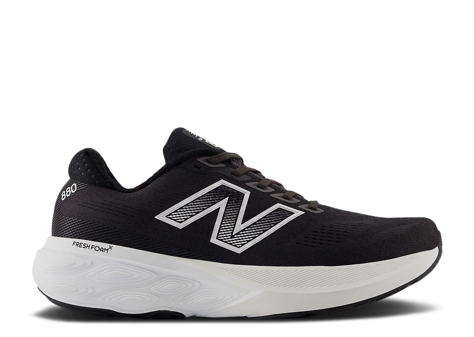 New Balance Fresh Foam X 880v15 2E Wide 'Black White Reflection'