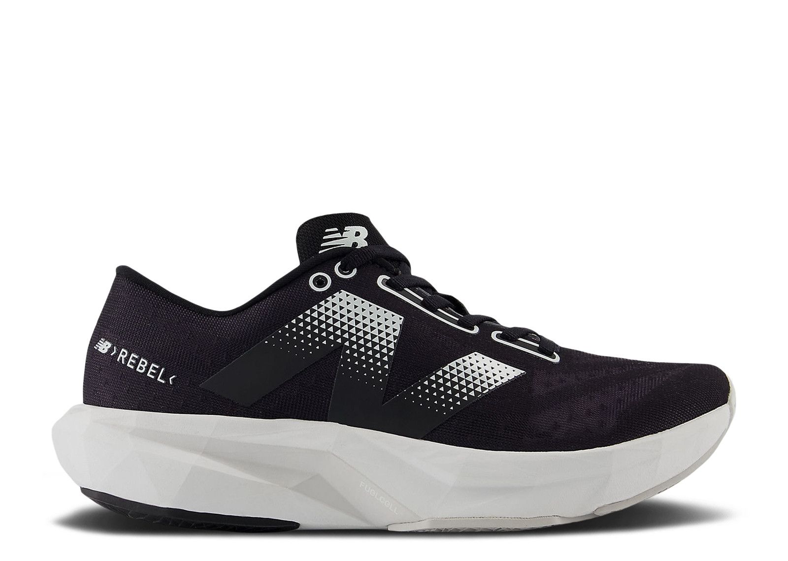 New Balance Wmns FuelCell Rebel v4 Wide 'Black White Grey Matter'