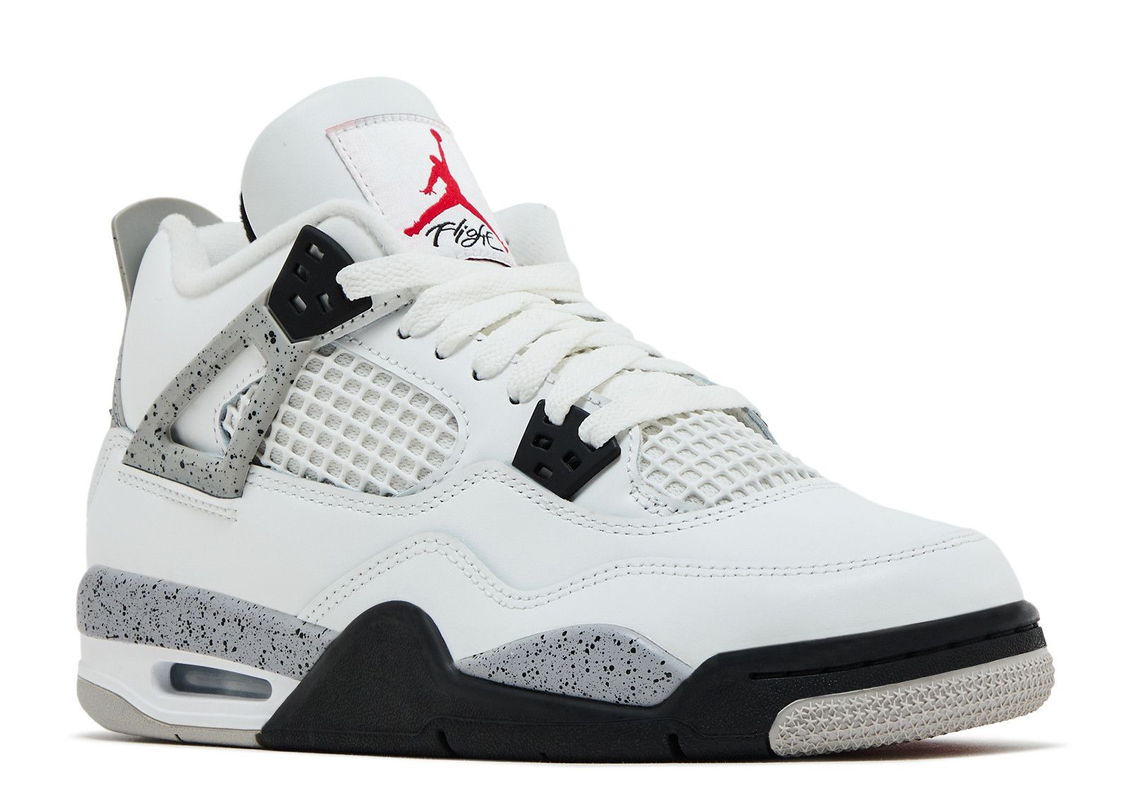 Jordan 4 Retro OG GS 'White Cement' 2025 - Air Jordan