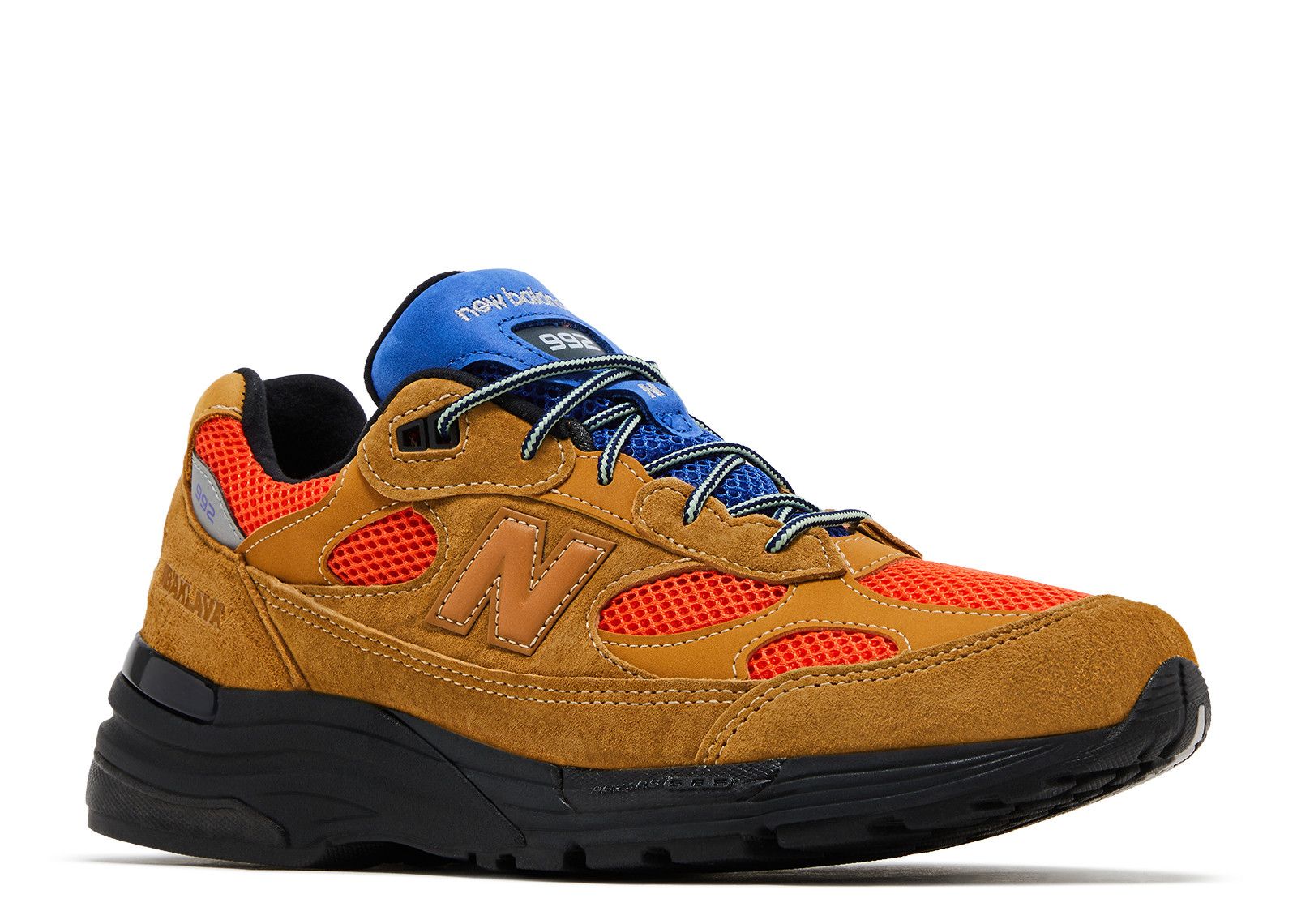 【新品】Action Bronson × New Balance 992 New Balance Action Bronson X 992 Made In USA 'Tan Orange Blue