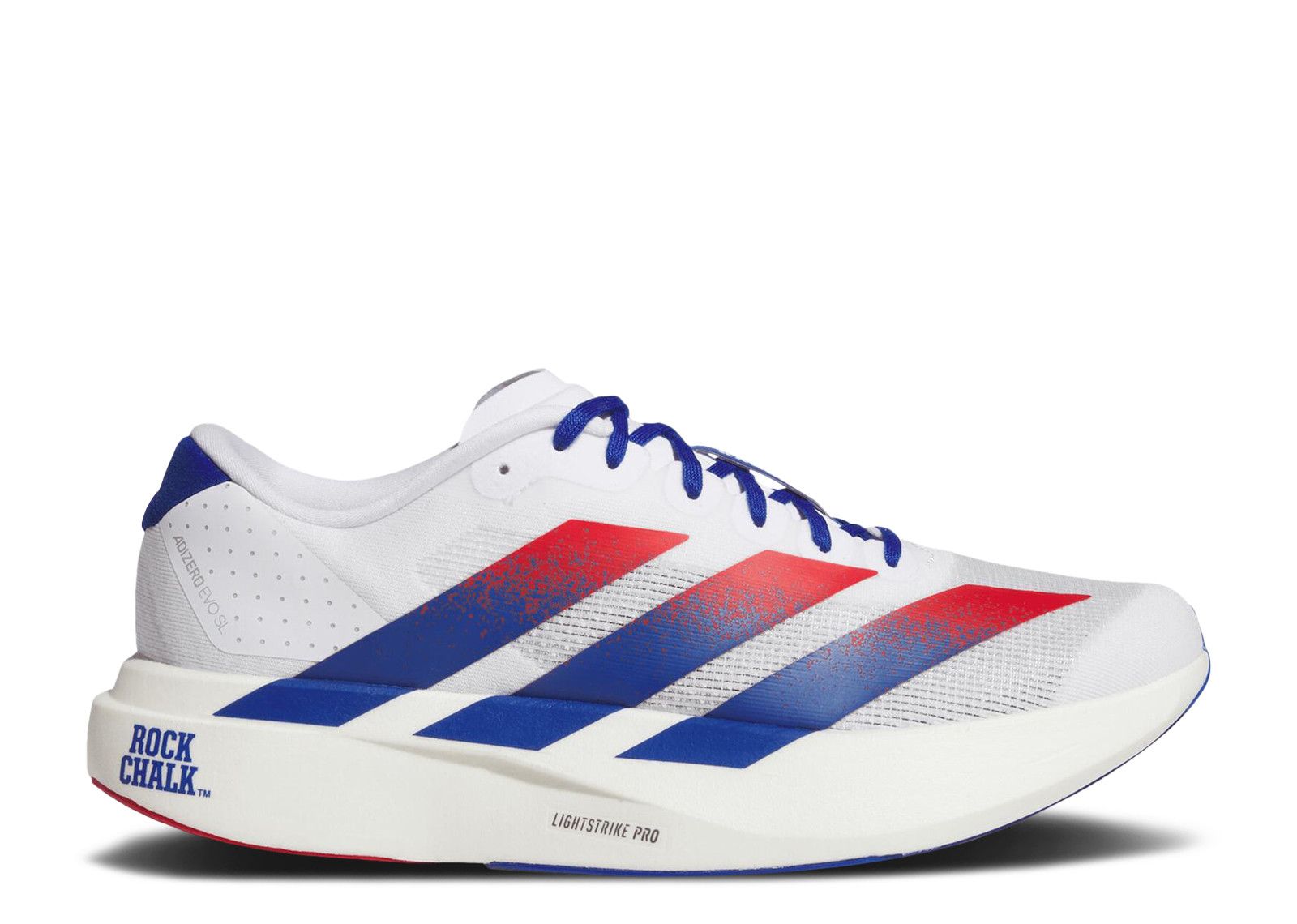 NCAA X Adizero Evo SL 'Kansas' - Adidas - JQ2150 - footwear