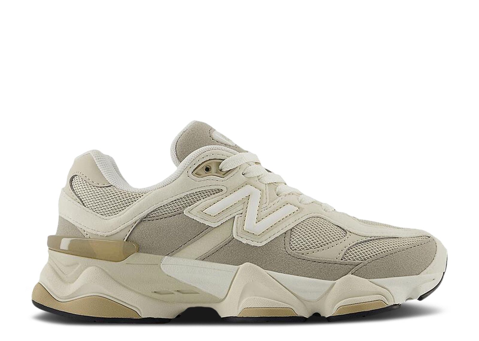 New Balance 9060 Big Kid Wide 'Linen Timberwolf' - New Balance