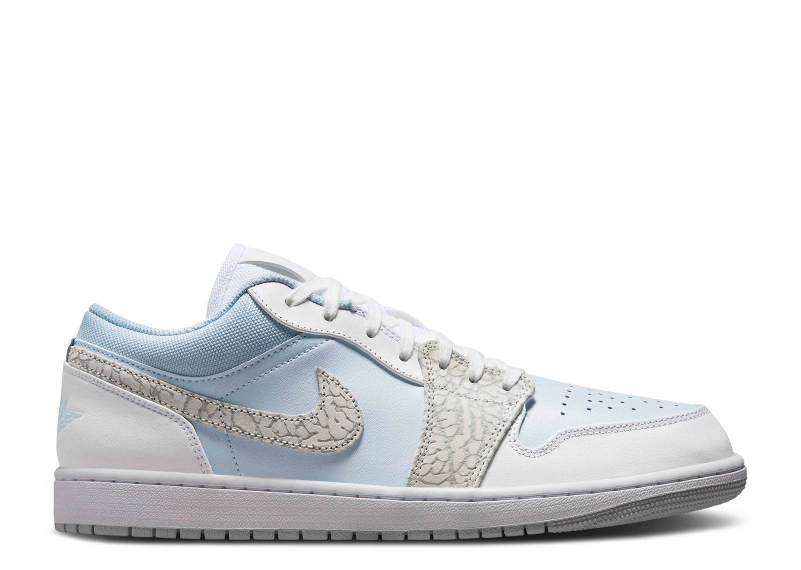 Jordan 1 Low SE 'Blue Tint Elephant Print' - Air Jordan
