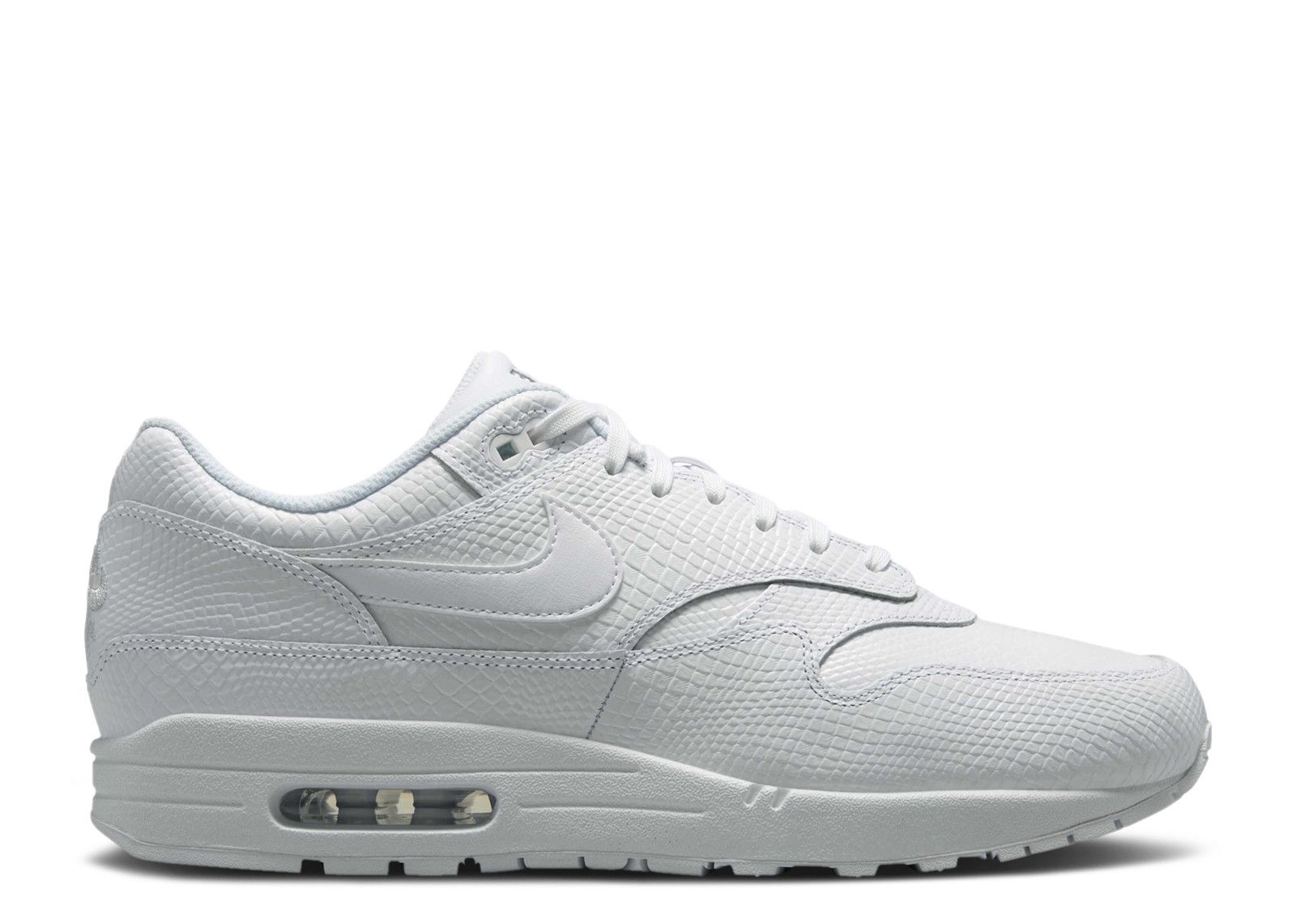 Air Max 1 Premium 'White Snakeskin' - Nike - HV1211 100 - white