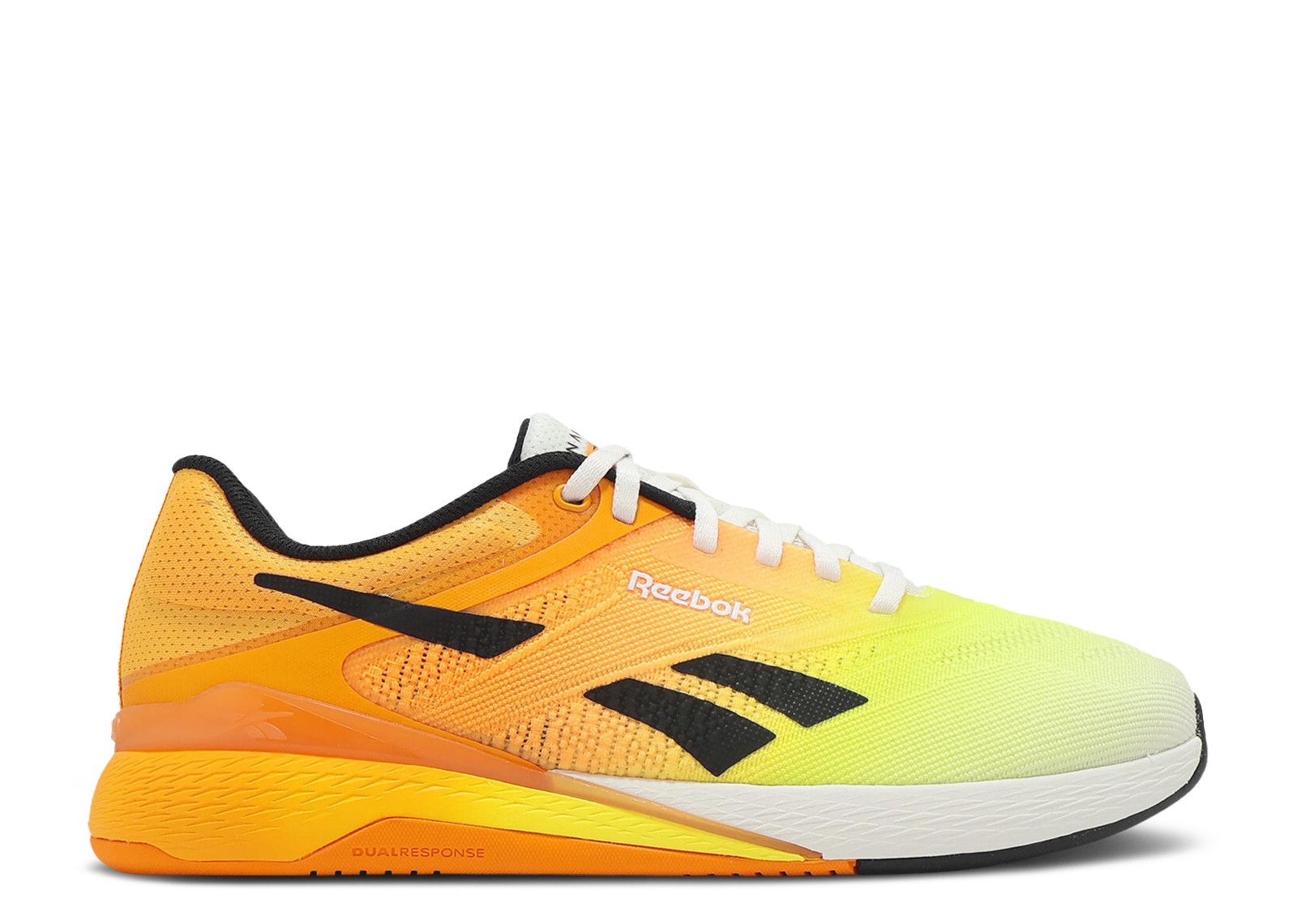 Nano X5 'Chalk Black Electric Amber' - Reebok - 100209367 - chalk