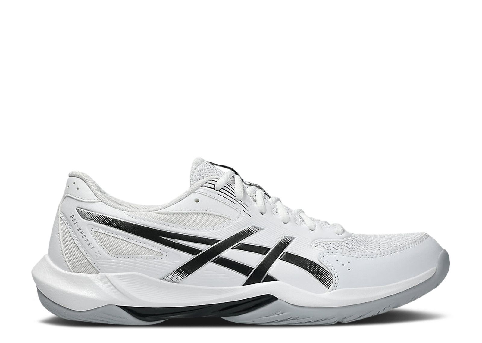 asics RISE WHITE/BLACK バレー シューズ 27cm Gel Rocket 12 'White Black' - ASICS - 1071A116 101 - white/black