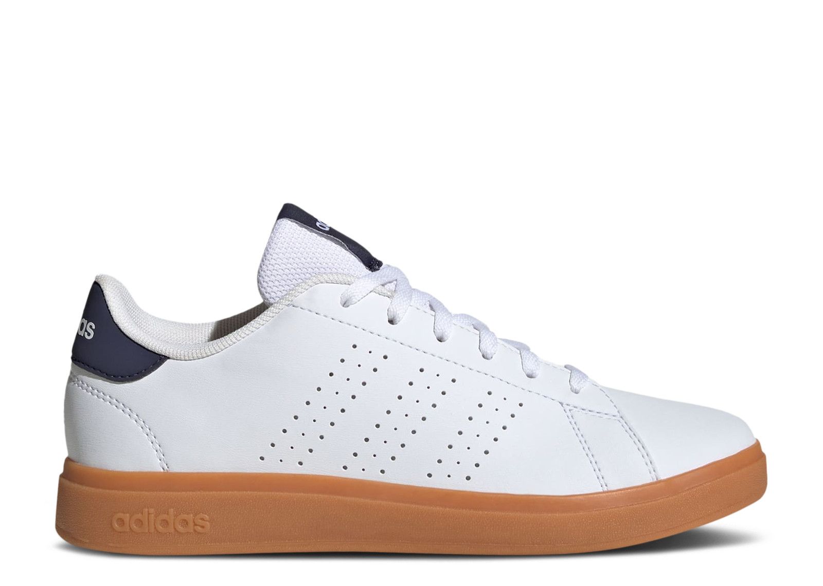 Adidas Advantage Base 2.0 J 'White Shadow Navy Gum'