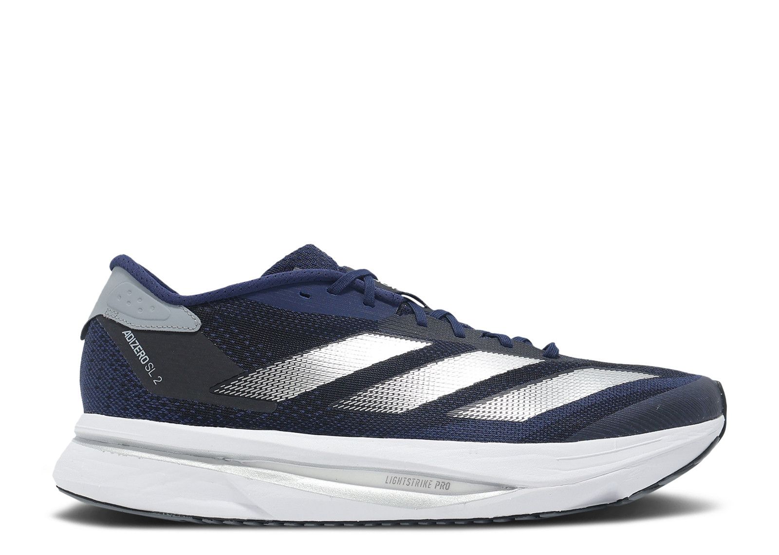 adidas Adizero SL2 – Size 13 Men Running Shoes Dark Blue Silver IH8191 NEW adidas Adizero SL2 M Dark Blue Silver Metallic Men Road  main image 3