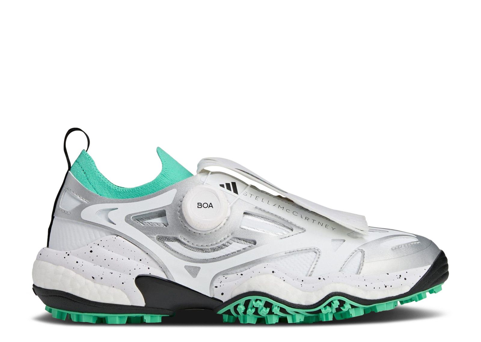 Adidas Stella McCartney x Wmns CodeChaos BOA Golf 'Bright Green Silver Metallic'