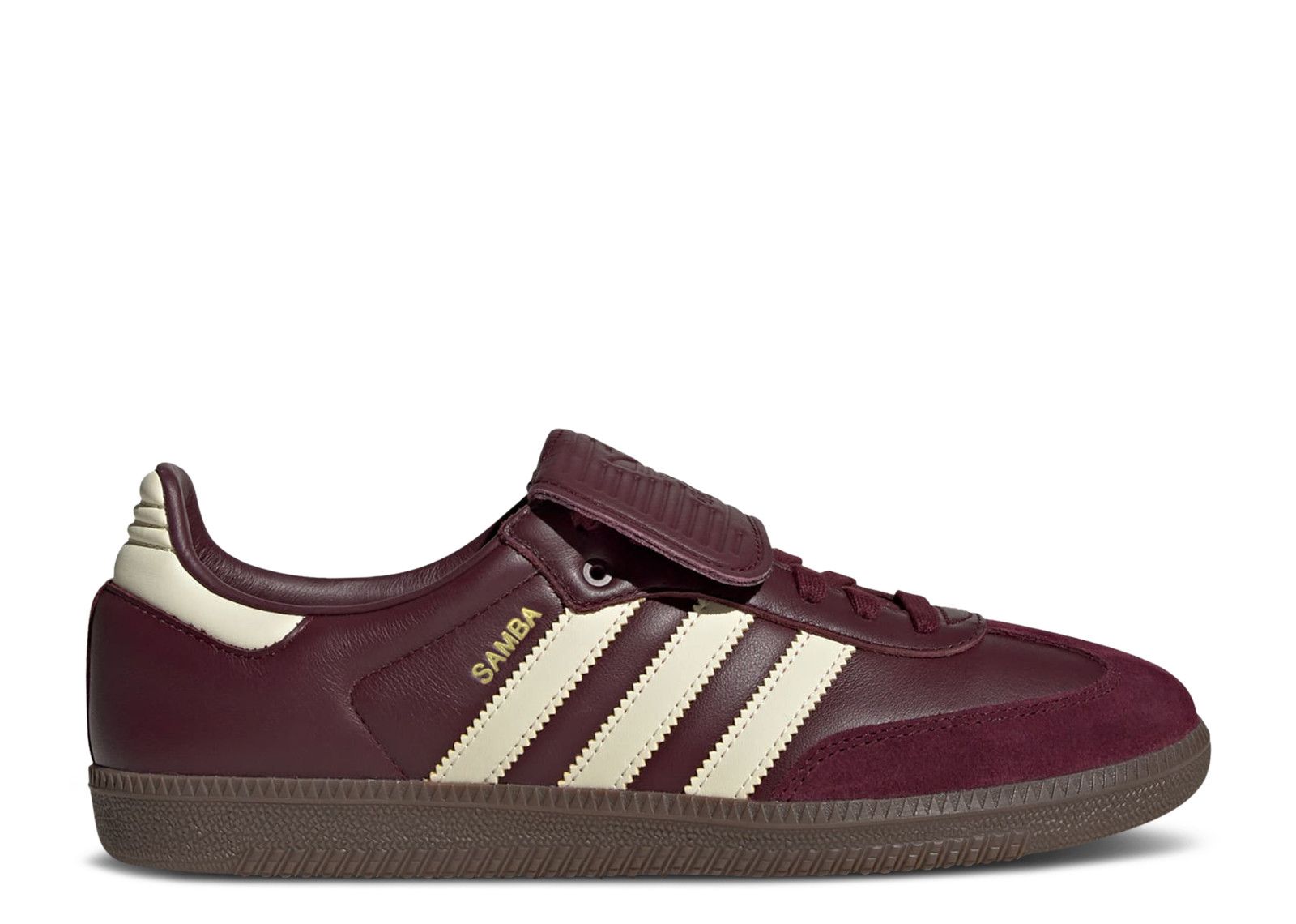 スニーカー adidas Samba LT Maroon JQ6170 adidas Originals Samba LT Maroon Warm Vanilla Gum JQ6170