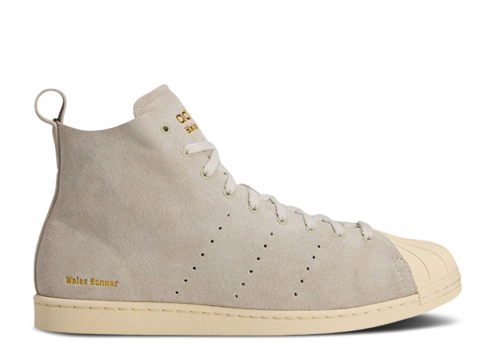 Adidas Wales Bonner x Superstar High 'Mist Stone'