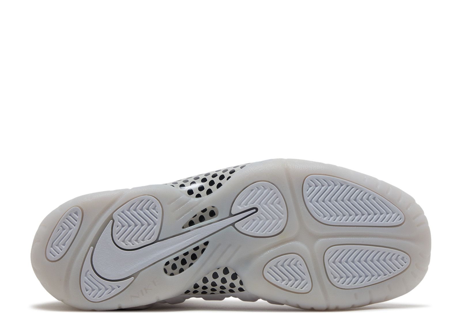 Nike Little Posite One GS Triple White HQ1959-100 - Size 7Y or Women’s 8.5 Nike Little Posite One Triple White HQ1959-100 main image 3