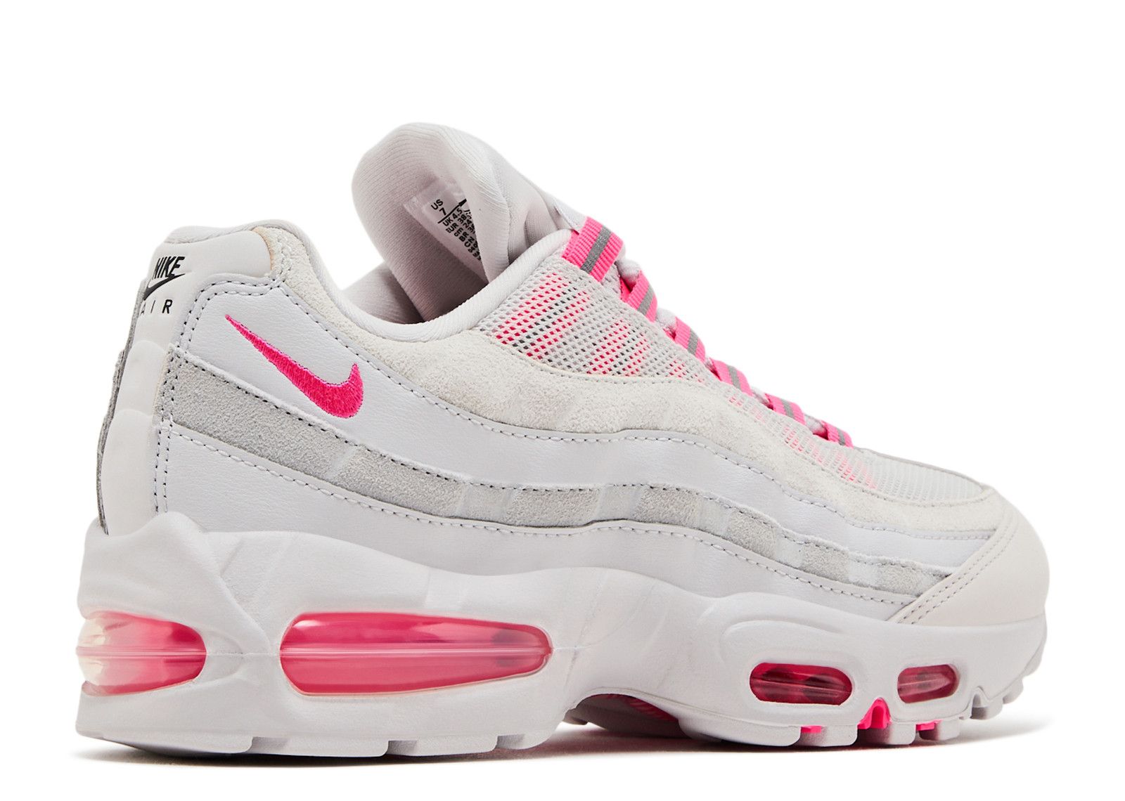 Wmns Air Max 95 OG 'Vast Grey Hyper Pink' - Nike - IB6396 002