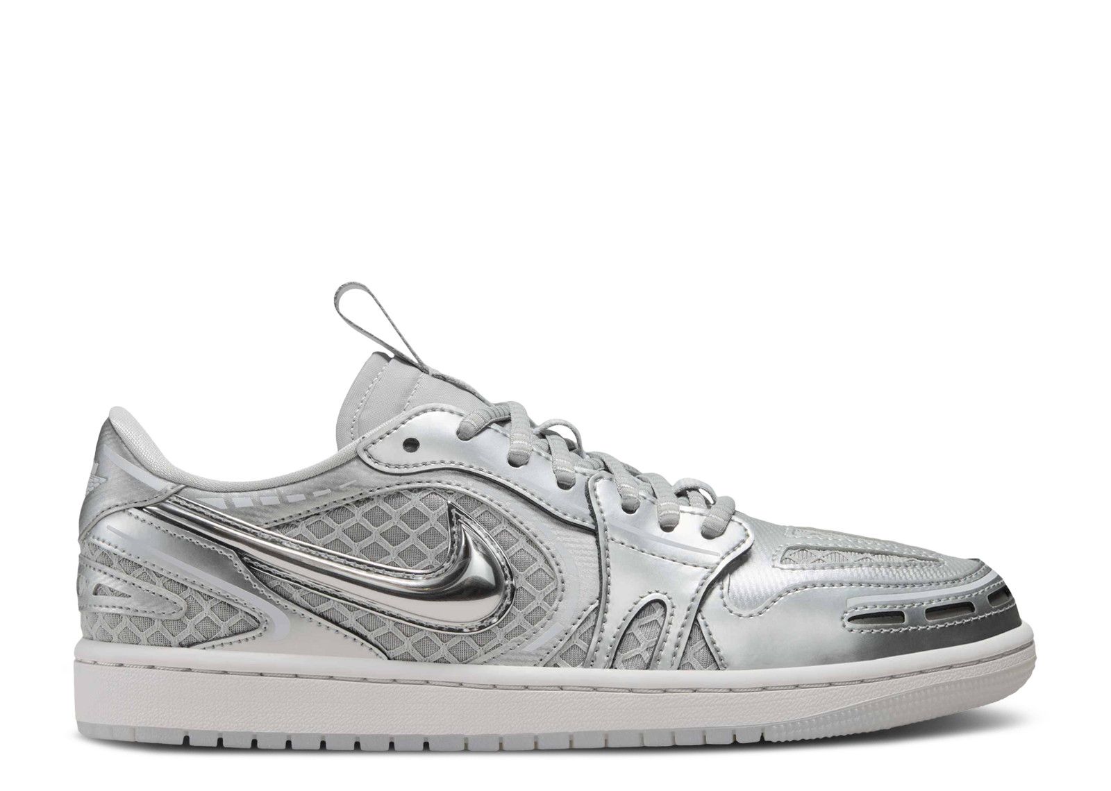 メイデン Wmns Jordan 1 Low Method Of Make V3 'Metallic Silver' - Air