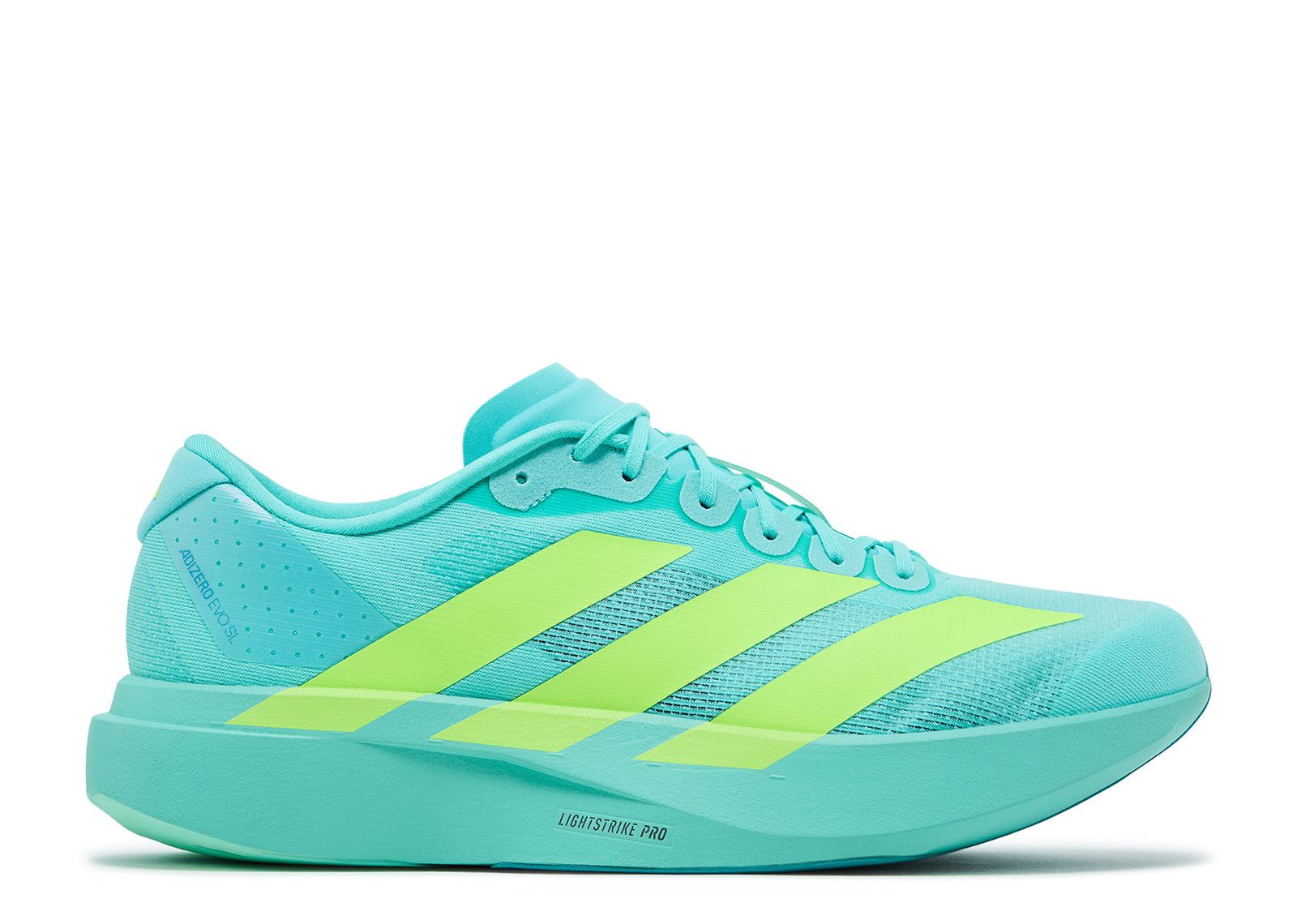 Adidas Adizero Evo SL 'Flash Aqua Lucid Lemon'
