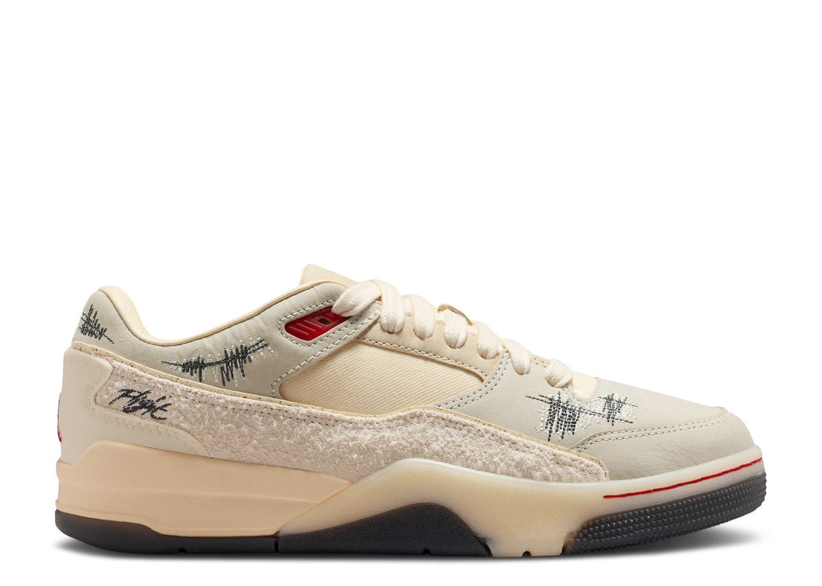 Who Decides War x Wmns Jordan Flight Court 'The World Is Your Court - CrÃ¨pe'