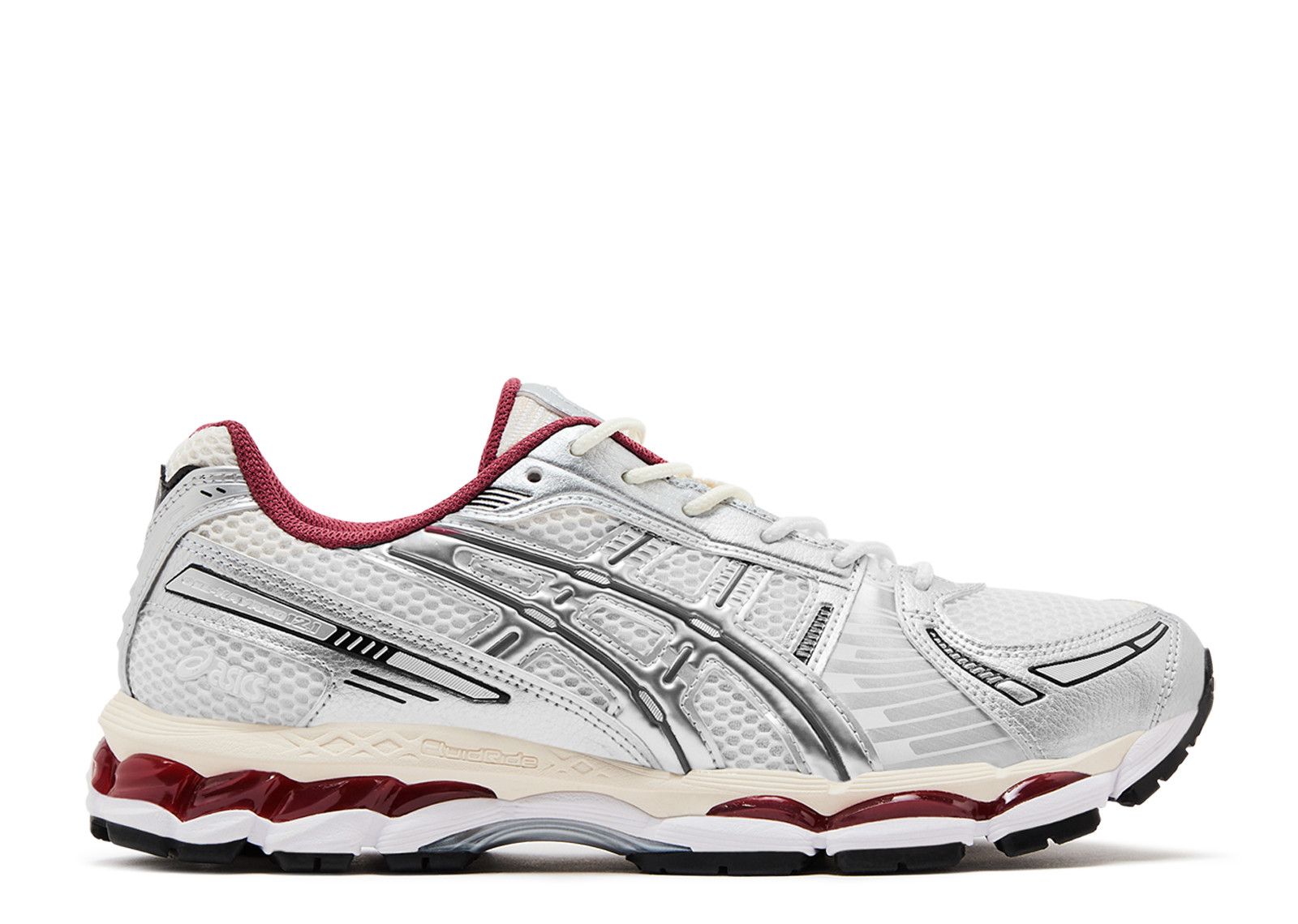 Gel Kayano 12.1 'Silver Red' - ASICS - 1203A759 102 - silver/red