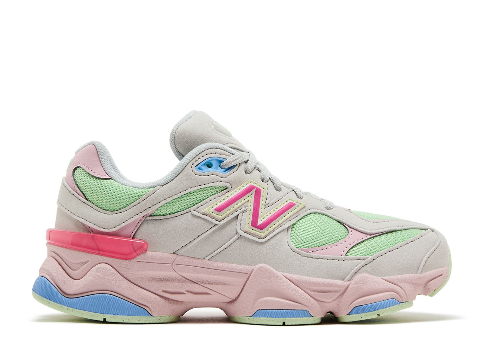New Balance 9060 Big Kid 'Grey Matter Pink' - New Balance