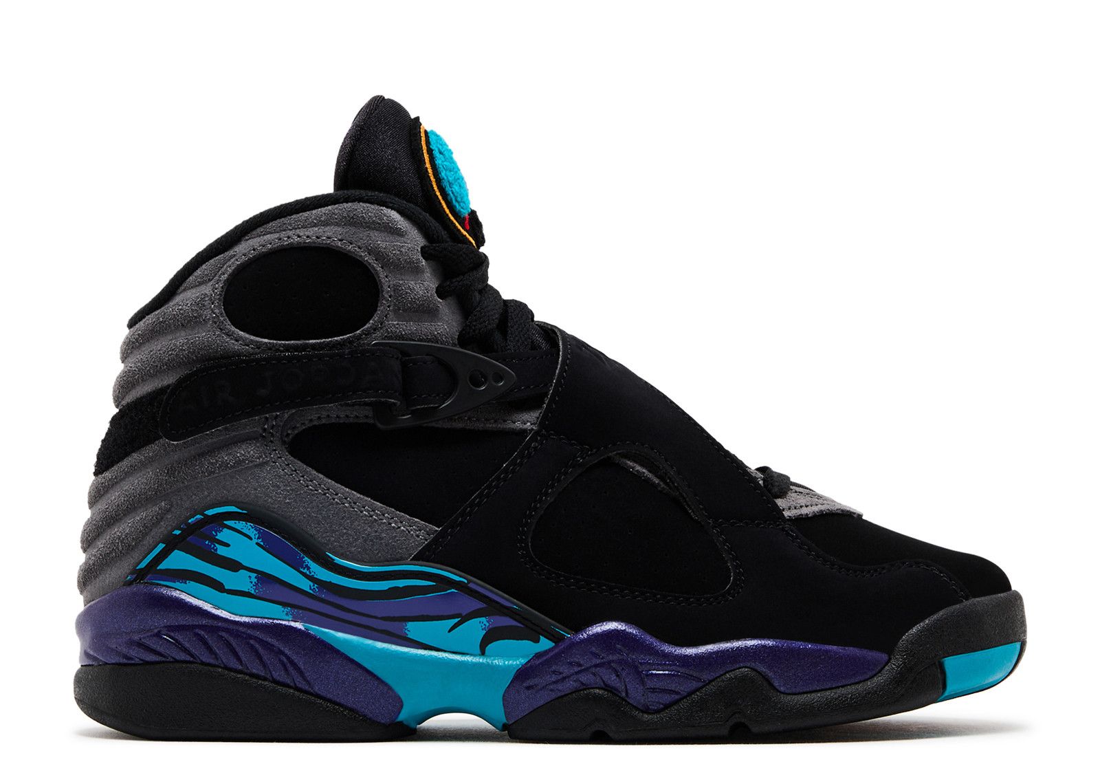 Air Jordan 8 ブラック/グレー/ブルー Air Jordan 8 Sneakers | Flight Club