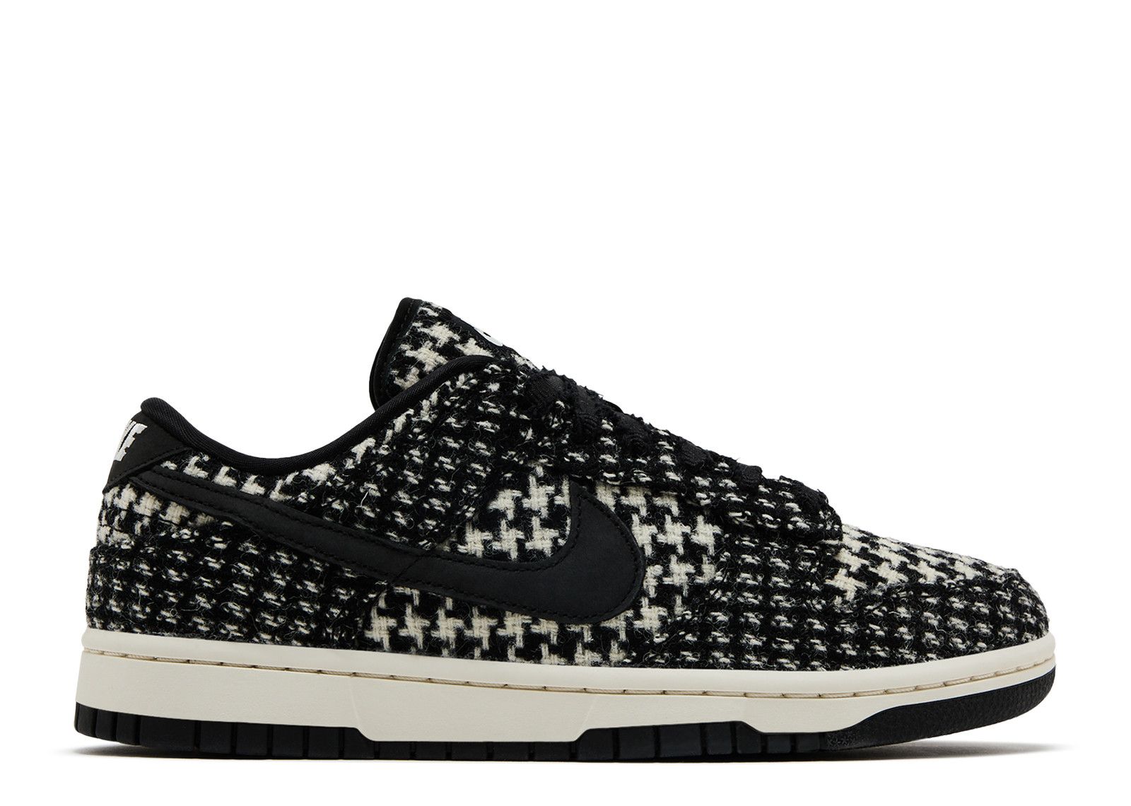 Harris Tweed X Wmns Dunk Low 'Black Phantom' - Nike - HQ5036
