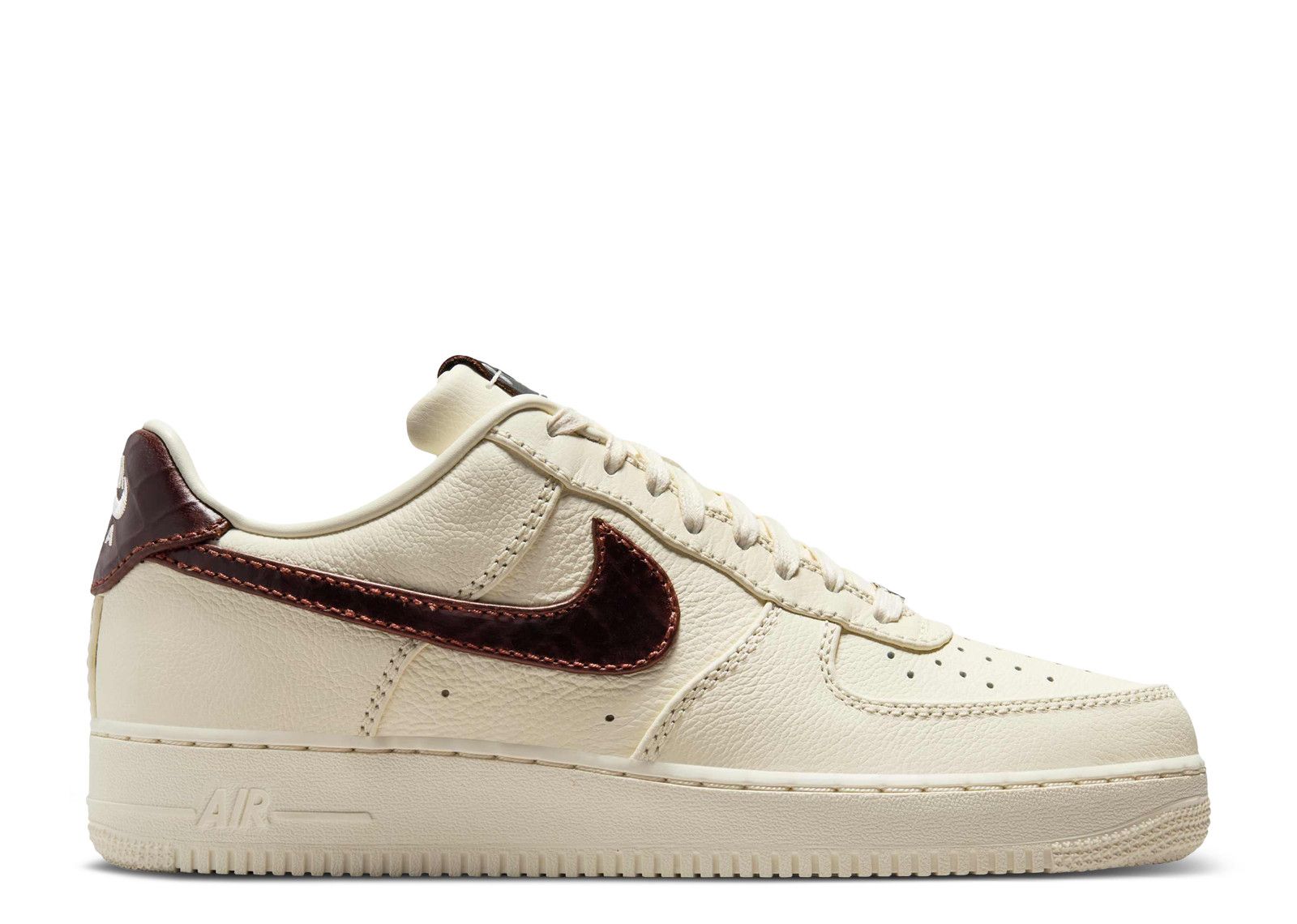 Air Force 1 '07 'Soft Pearl Brown Croc' - Nike - IH7332 001 - soft