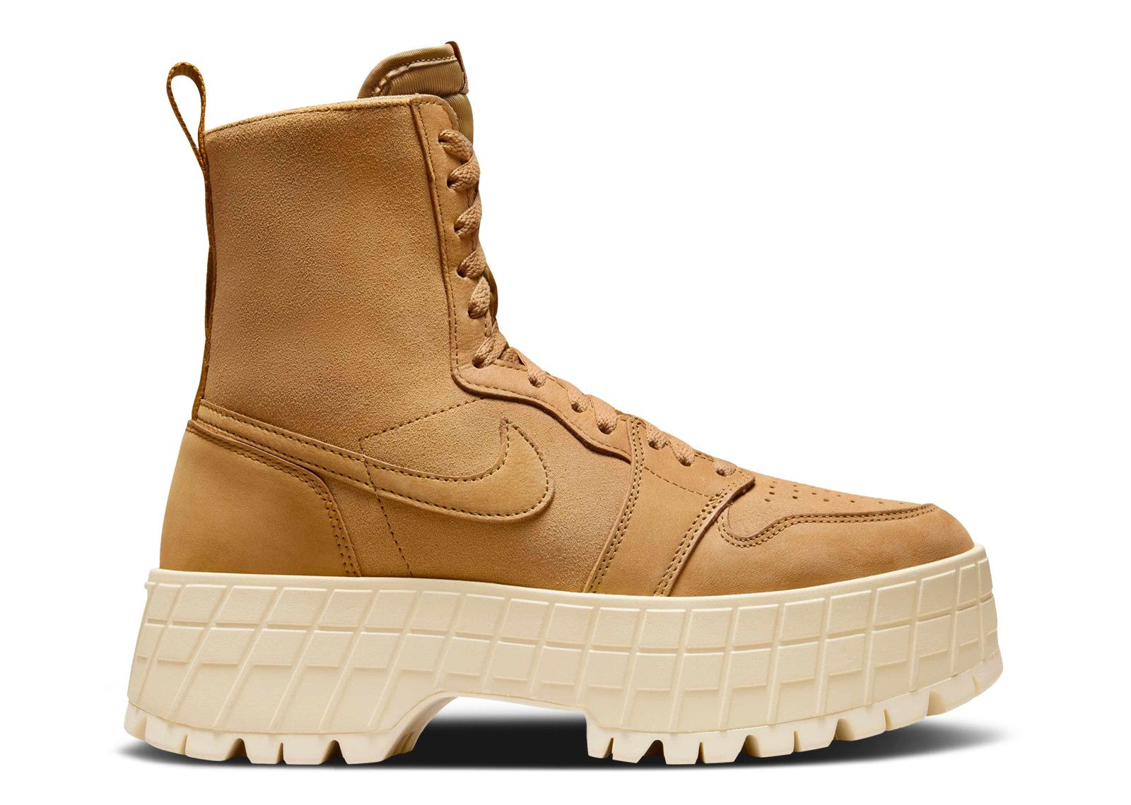 Wmns Jordan 1 High Brooklyn 'Wheat Muslin'