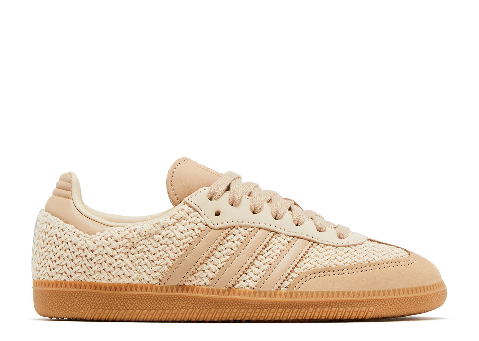 Wmns Samba OG 'Knit Pack Sand Strata' - Adidas - JR9446 - sand