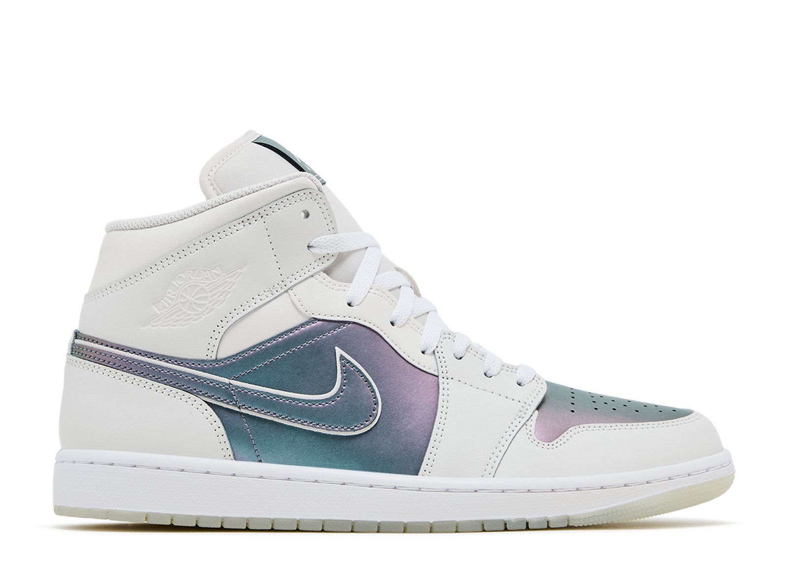 Jordan 1 Mid 'Phantom Iridescent'