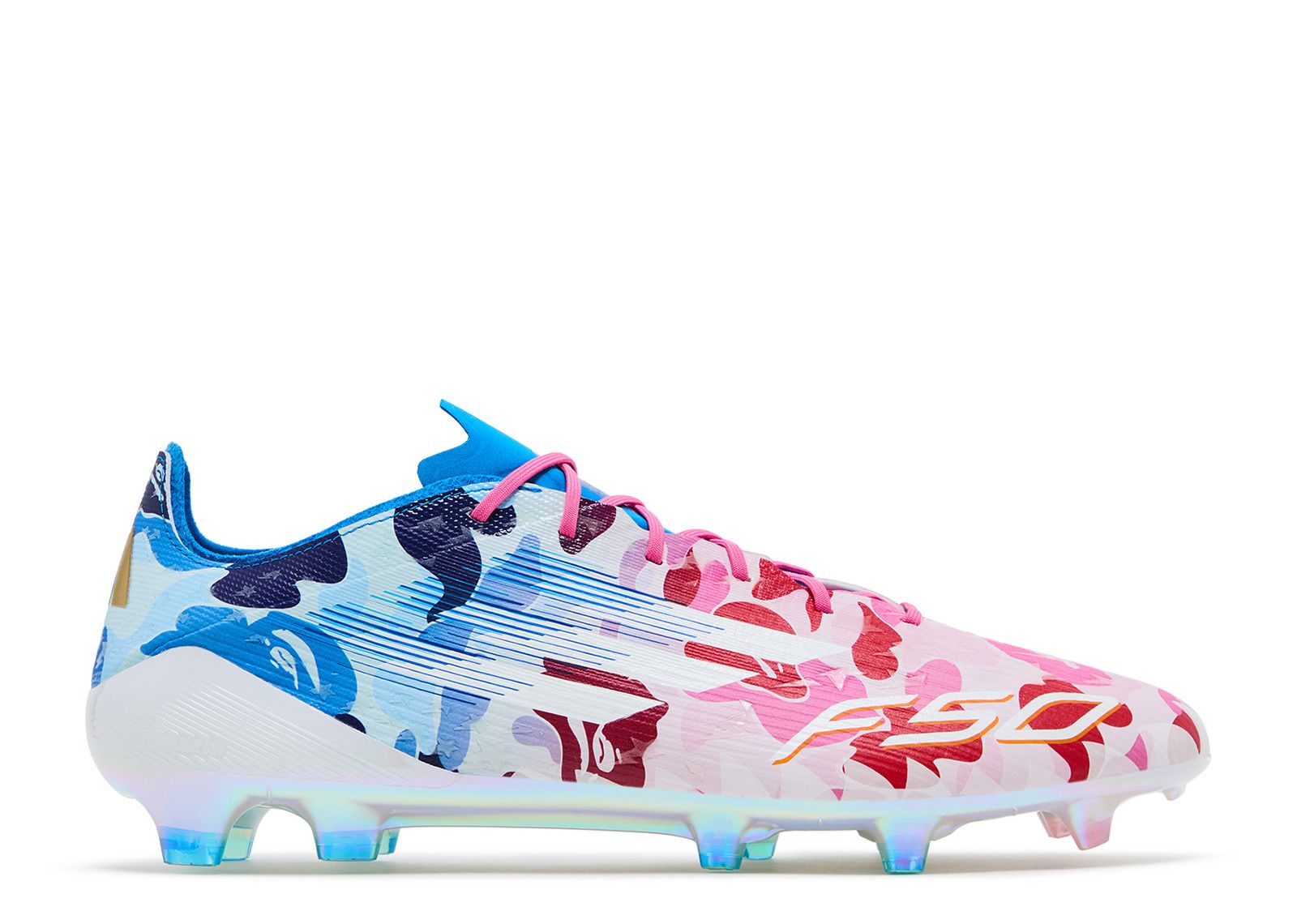 MEN\'S Adidas X Speedflow+ FG White Legacy Indigo Soccer Cleats GY4982 Amazon.com | adidas Unisex-Adult X Speedflow.4 Flexible  main image 2