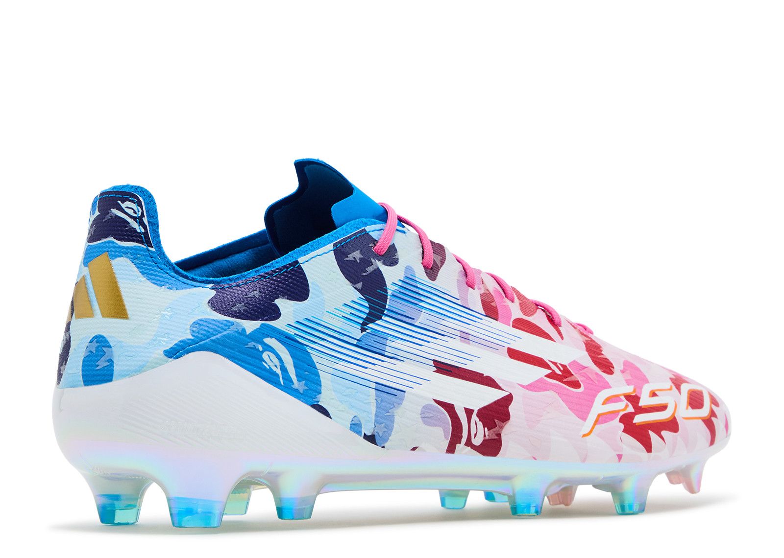 BAPE X Adizero F50 Elite FG 'Pink' - Adidas - JS0573 - pink