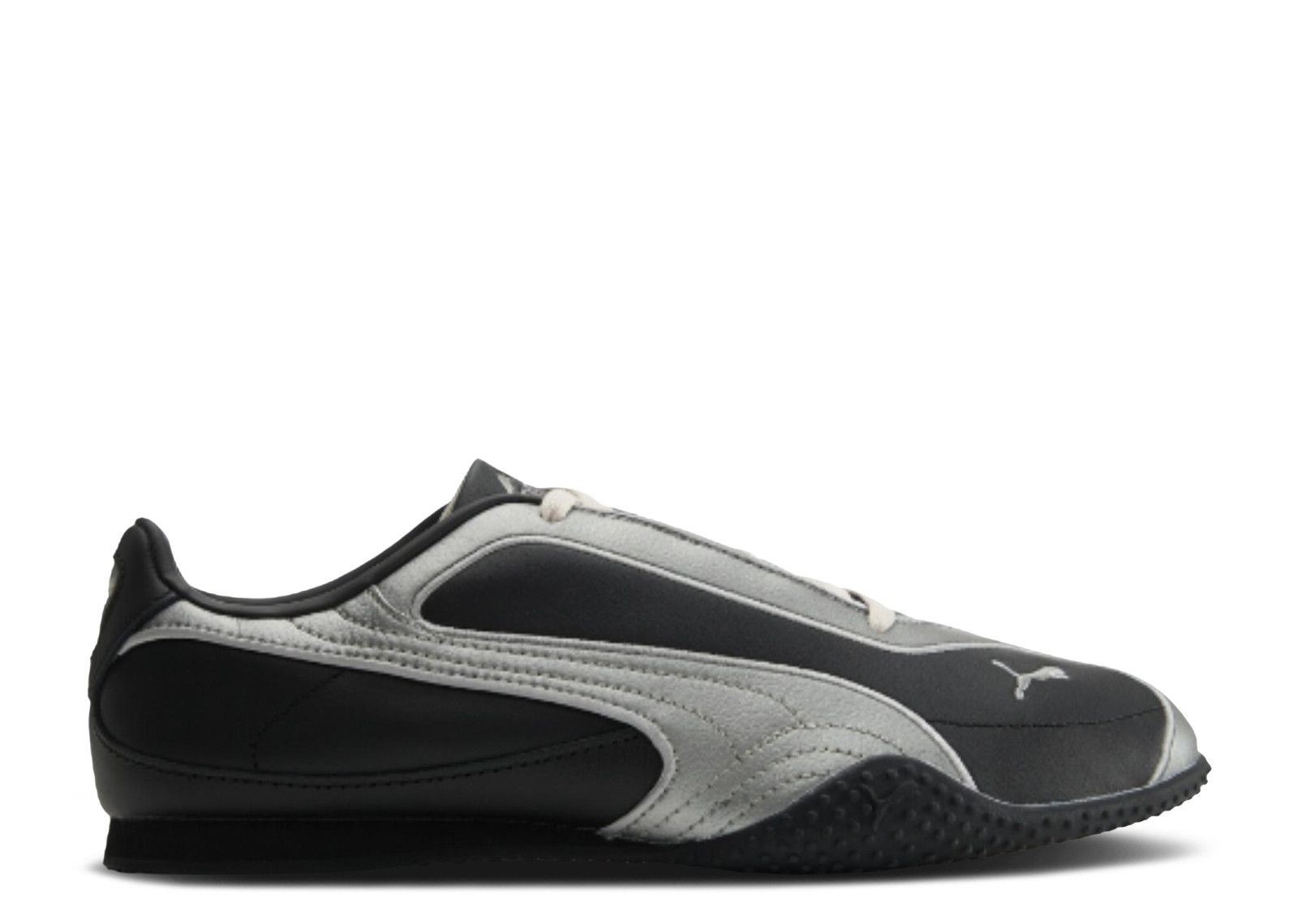 Wmns Bella V2 Leather 'Black Aged Silver' - Puma - 404043 01