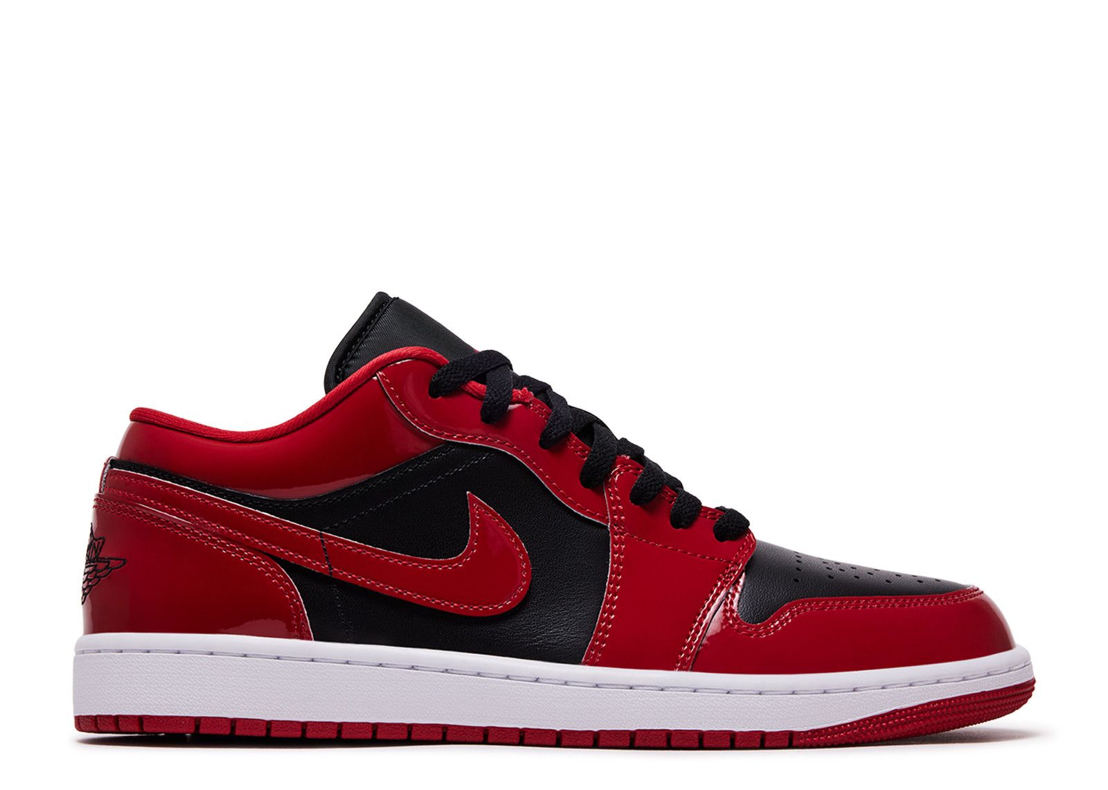 Jordan 1 Low 'Reverse Bred' - Air Jordan - 553558 605 - gym red