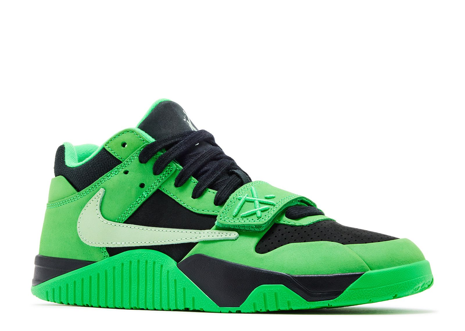 Air Jordan travisscottスニーカー Travis Scott X Jordan Jumpman Jack TR 'Green Spark' - Air Jordan