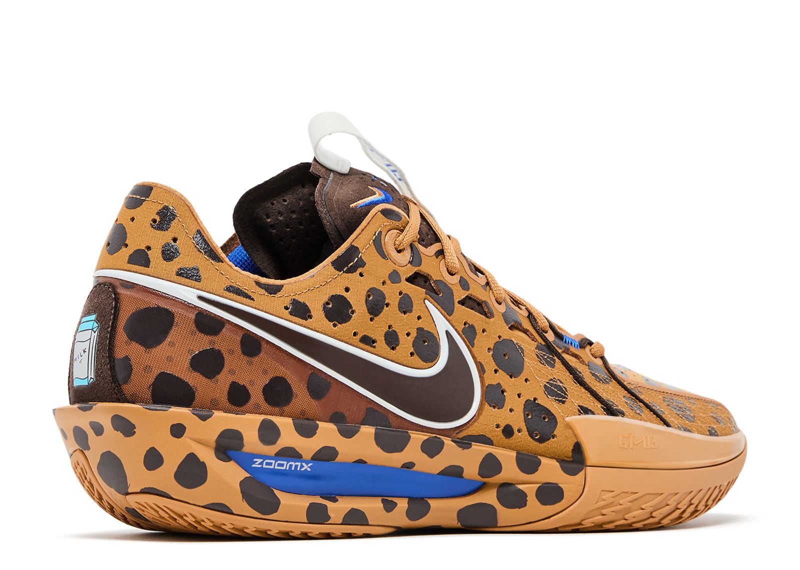 Size 13- Nike Jordan Poole x Air Zoom GT Cut 3 Beach Nike Air Zoom G.T. Cut 3 Jordan Poole “Milk and Cookies” is  main image 2