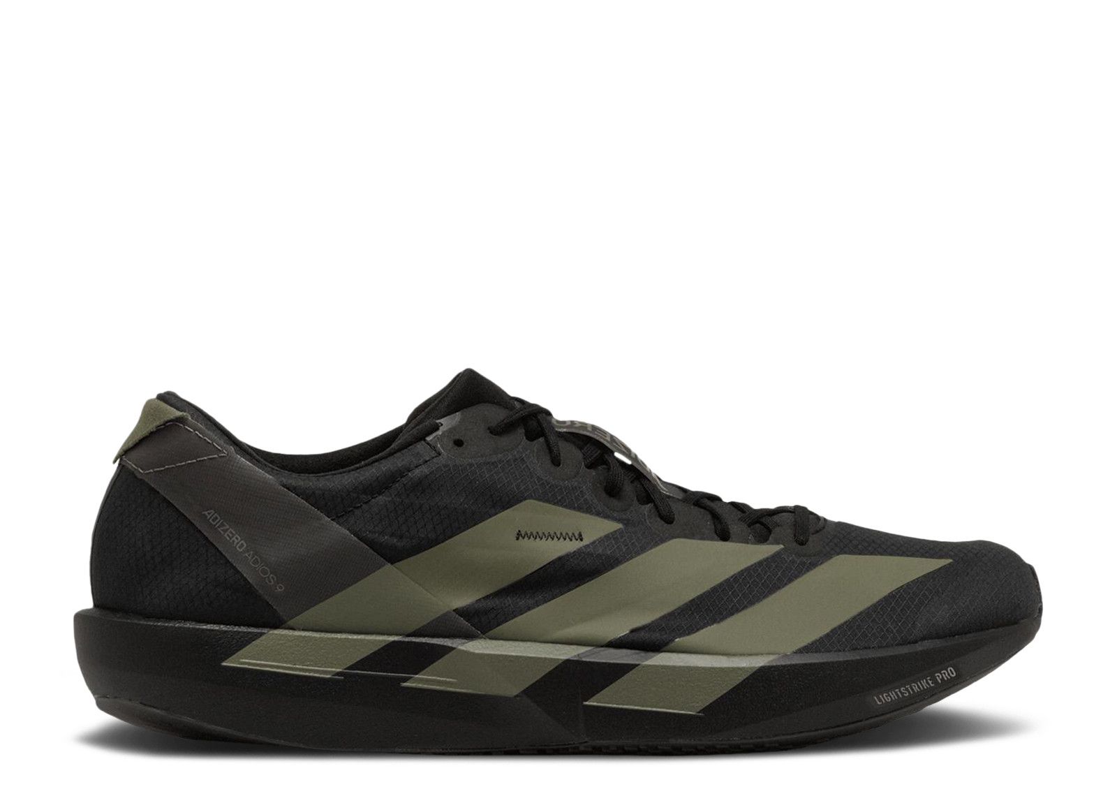 Adizero Adios 9 'Black Focus Olive' - Adidas - JP6315 - core black