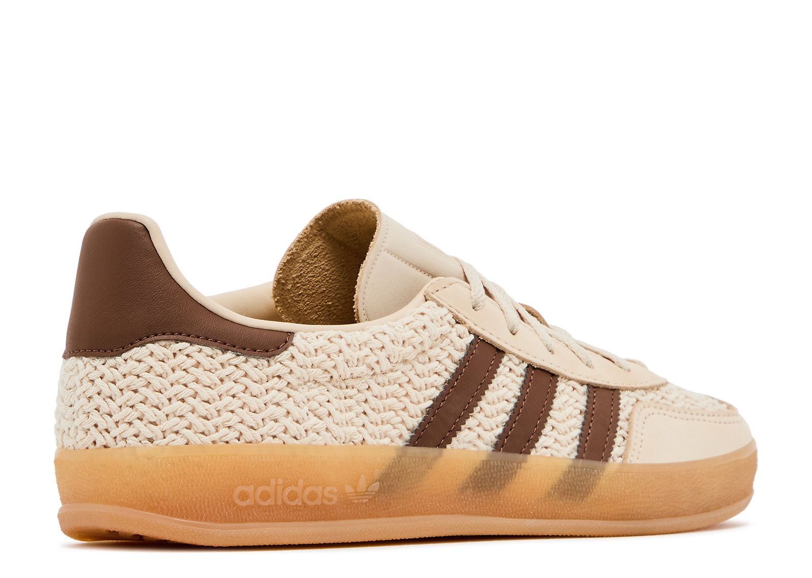 adidas Gazelle Indoor Shoes - Women's - Sand Strata / Preloved Brown / Gum - 8.5