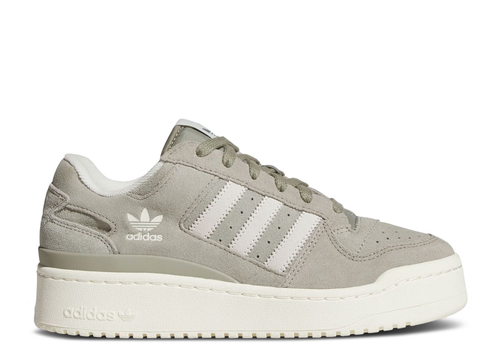 Adidas Wmns Forum Bold Stripes 'Silver Pebble'